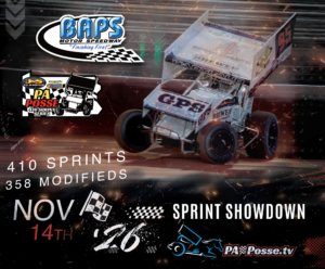 November 14, 2026 - BAPS Motor Speedway